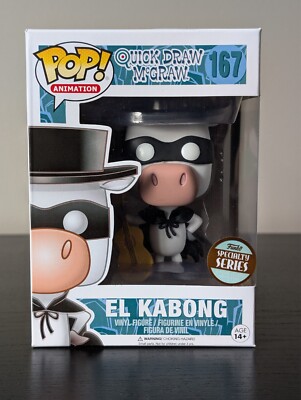 Funko Pop! Animation Quick Draw McGraw El Kabong #167 Specialty Series