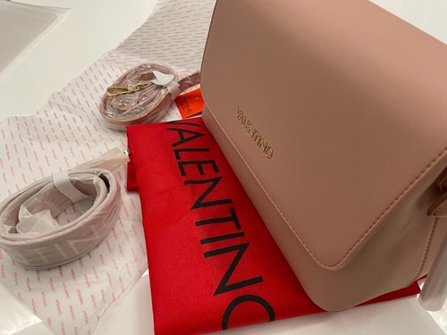 NEW Genuine VALENTINO Shoulder Womens Bag Evening Olive Cipria Crossbody Handbag - Picture 5 of 13