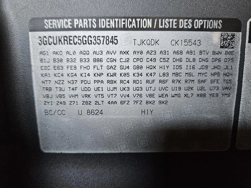 Módulo de control de frenos de remolque usado para: camioneta Chevrolet Silverado 1500 2016 Foto 4 de 4