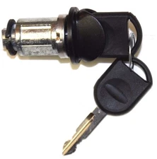 NEW FORD MERCURY OEM IGNITION SWITCH LOCK CYLINDER W/2 H84-PT CHIP KEYS