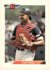 1992 Bowman #364 Tony Pena