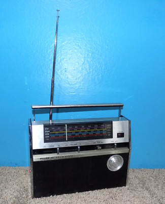 Philco Ford Solid State AM FM MB PSB Radio Model R-248 As-Is 