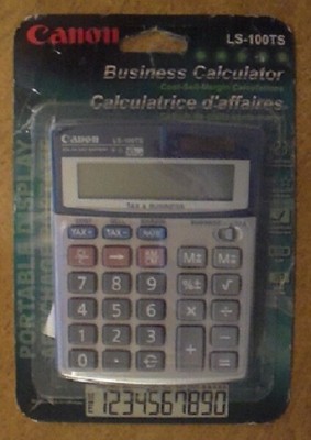 Canon calculator desktop ls-100ts ls-100ts (013803003826)