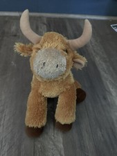 Aurora Flopsie Toro Bull Plush Stuffed Animal 12 Inch Horns