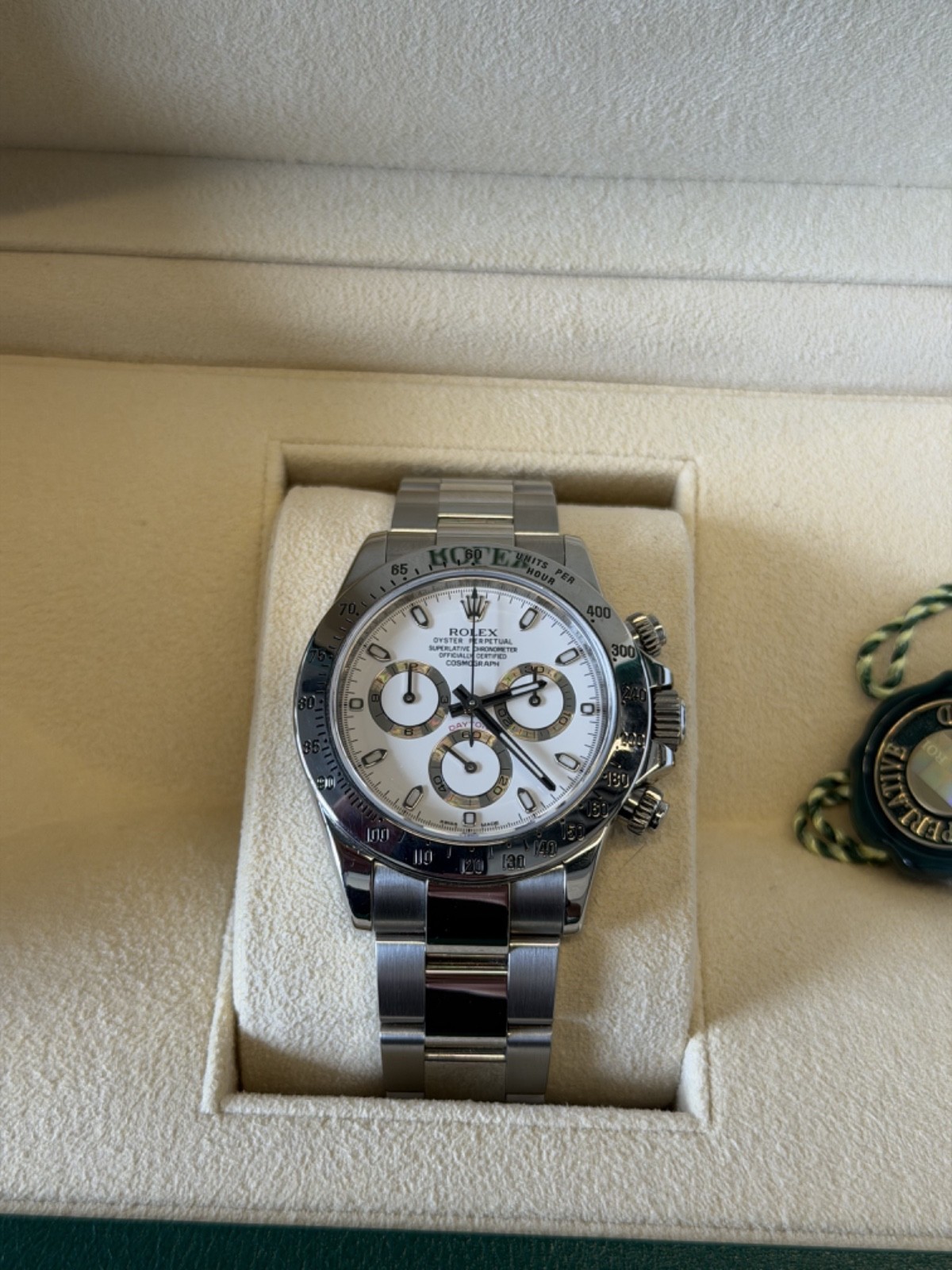 Rolex Cosmograph Daytona White Dial - 116520