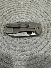 Spyderco Techno 2 Plain Edge 2.52" Folding Pocket Knife 