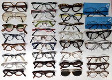 Vintage Lot 30 Cat Eye Retro Glasses Eyeglasses Sunglasses Frame Great