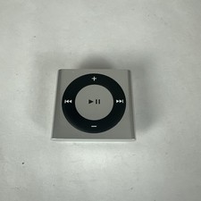 Apple iPod Shuffle 4th Generation Silver 2 GB  Untested No Charger