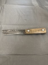 Vintage Shapleigh's Old Hickory Hammer Forged 1843  Butcher Knife5.5&rdquo; Blade USA