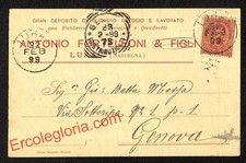 ak9367 - STORIA POSTALE - Sassari Provincia - Luras