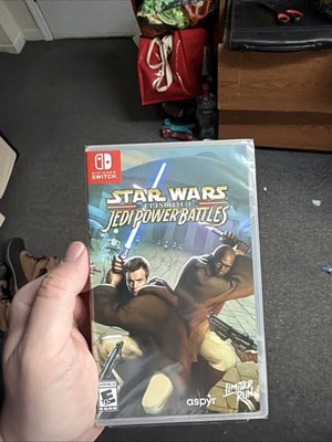 star wars episode 1 jedi power battles Switch