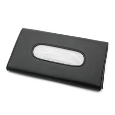 Car Tissue Box for Car Truck Black 
