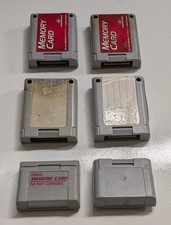 4 Lot Nintendo 64 N64 Console Memory Cards  2 Controller Pak 256KB Memory Cards