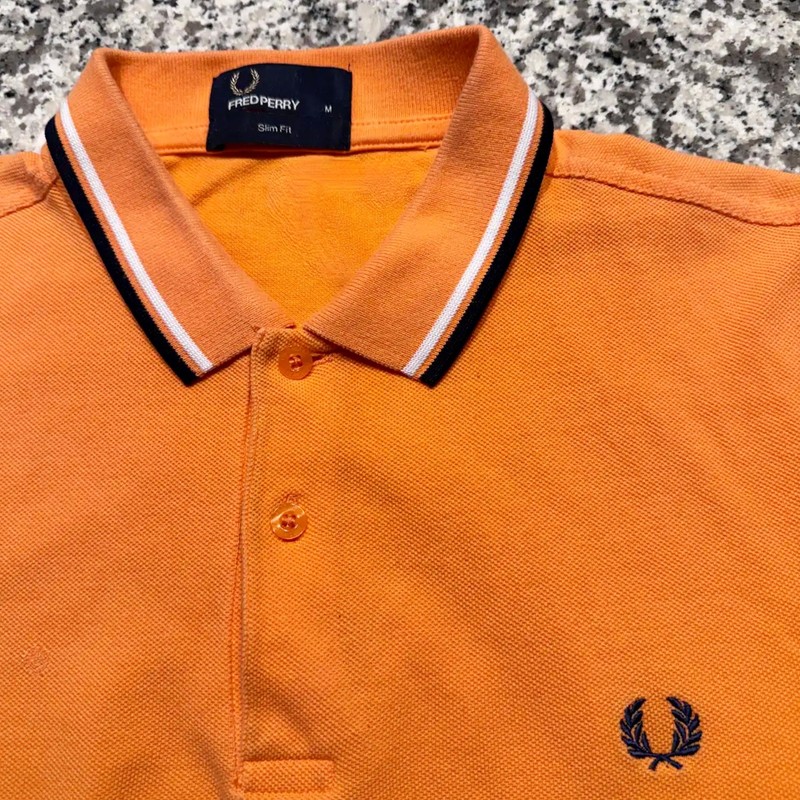 Traditional Fit Fred Perry Mens Polo Shirt M