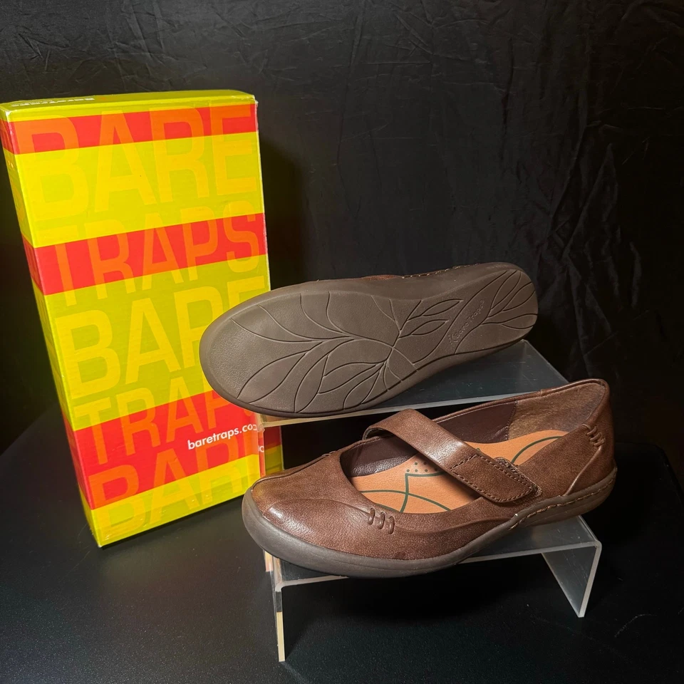 Baretraps Landon Mary Jane Zapatos Marrón 6 1/2 NUEVO  Foto 2 de 4