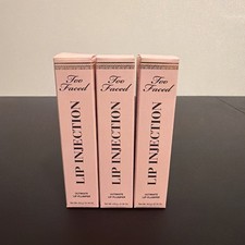 3 Pack Too Faced Lip Injection Ultimate Lip Plumper, 0.14 oz- NEW IN BOX