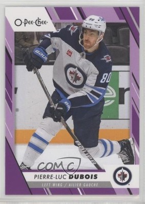 2023-24 O-Pee-Chee Purple Border 4/49 Pierre-Luc Dubois #350 av1