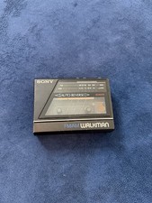 Vintage 1980's SONY Walkman WM-F77 am/fm radio cassette player Untested