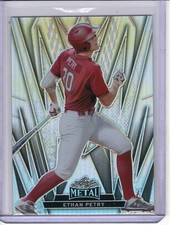 2024 LEAF METAL ETHAN PETRY ROOKIE/RC #23/185 *SILVER*