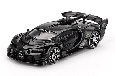 BUGATTI Vision Gran Turismo  - black - Mini GT 1:64