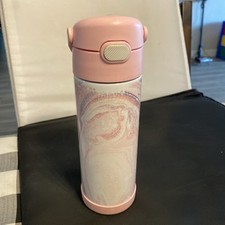 THERMOS FUNTAINER Water Bottle with Straw - 12 Ounce, Dreamy - Kids Stainless...