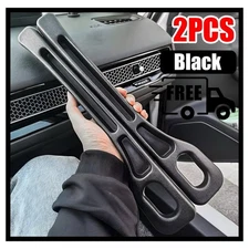 2PCS Car Seat Gap Filler Universal Truck Van Organizer Leak-proof Bendable Plug