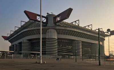 644665 San Siro Stadium Milan Italy Football Soccer Wall Art Print Poster