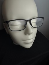 Foster Grant Design Optics Black Rectangular Frames LO0724 53-17-142 Excellent