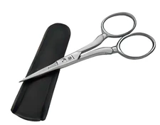 Dovo Embroidery Scissors Anne 3.5" w/ Leather Sheath Germany