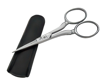 Dovo Embroidery Scissors Anne 3.5'' w/ Leather Sheath Germany