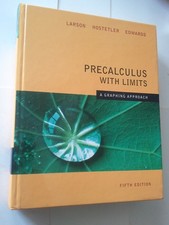 Precalculus with Limits Graphic Approach 5th Edition HC Larson Hostetler Edwards