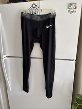 Nike Pro Black Spandex Tights Compression Pants AT3198-010 Men  s Size M