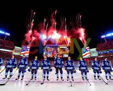 2026 Stadium Series Tampa Bay Lightning Lineup 8x10 NHL Hockey Photo
