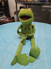 Vintage 1976 Kermit the Frog 20 Plush 850 Jim Henson Muppet Doll Fisher Price
