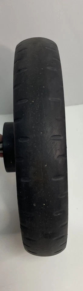 Rueda trasera única Britax B-Agile plateada pieza de repuesto usada Foto 3 de 4