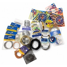LOT Beadalon Bead Strand Stringing, Memory Jewelry Wire Filament Stretch Cord