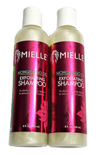 2 Pack Mielle Shampoo Exfoliating Mongongo Oil Clarify  Deep Cleanse 8oz