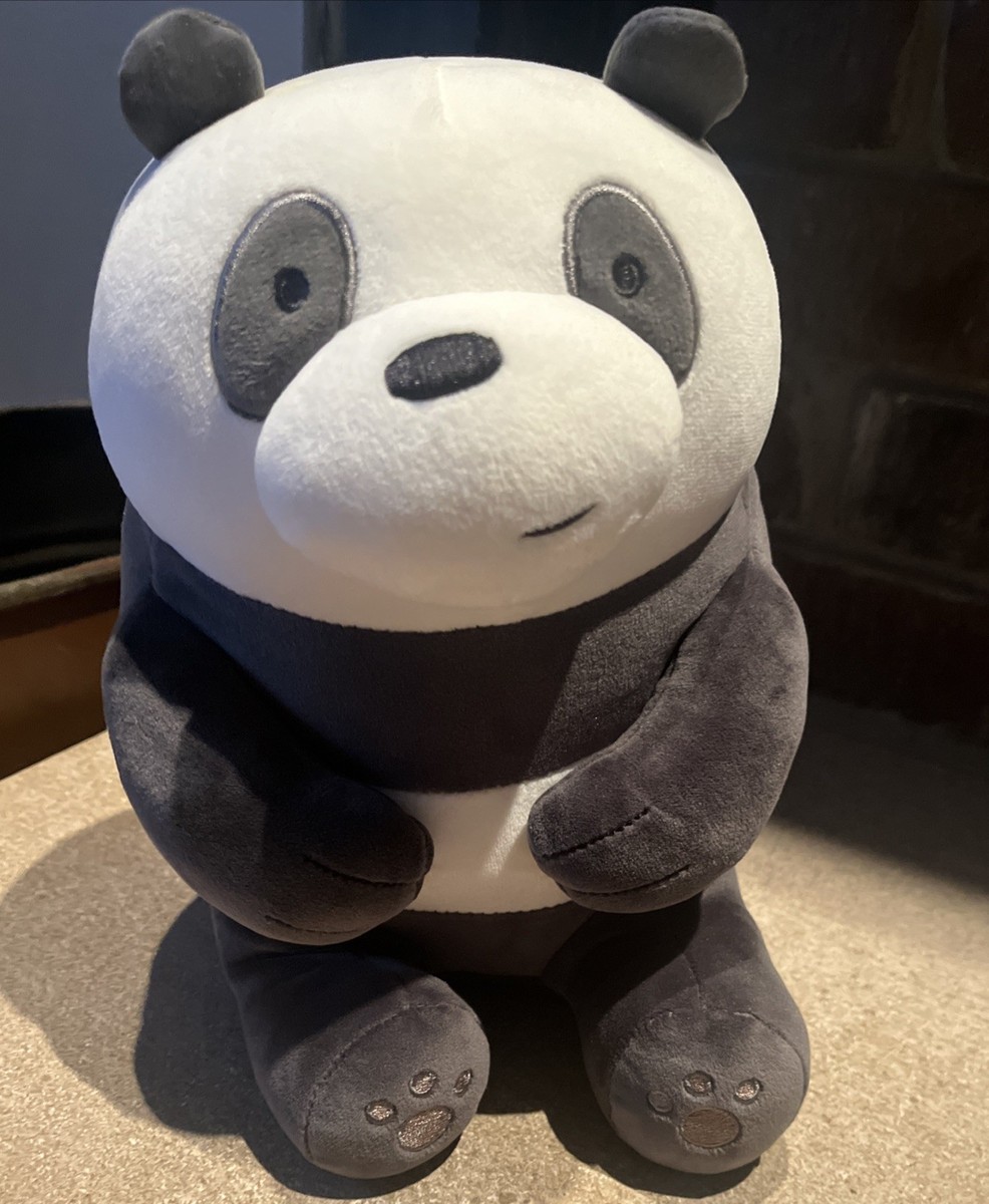 Miniso Life Cartoon Network We Bare Bears Sitting Panda Stuffed