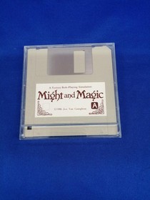 MSX2 Game Software Model MIGHT AND MAGIC STARCRAFT