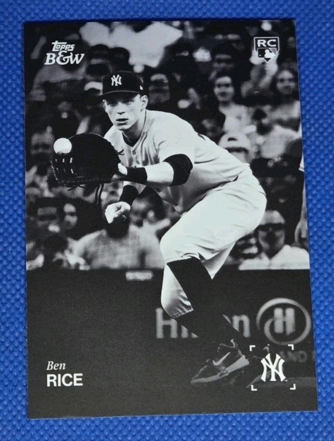 2025 Topps Black & White BEN RICE 19 RC Rookie