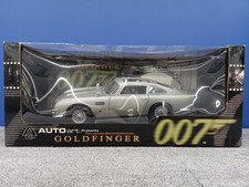 AUTOART Aston Martin DB5 Goldfinger 1/18 Scale Car Bond Car Gimmicks Used