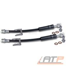 2x BREMSSCHLAUCH + HALTEFEDER HINTEN FÜR AUDI A3 Q2 SKODA KAROQ VW GOLF T-ROC