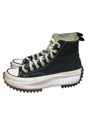 Converse Run Star Hike Platform Black High Top Sneakers 166800C - Size M6.5/W8