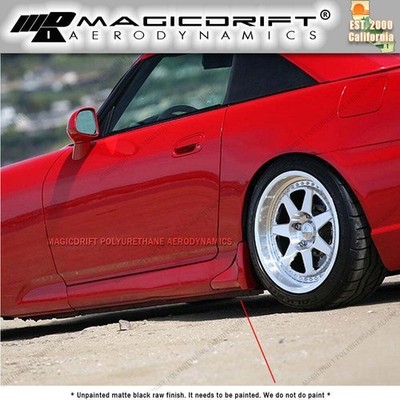 For 00-03 HONDA S2000 S2K AP1 JDM OE STYLE SIDE SKIRTS SILL STRAKES SPLASH GUARD