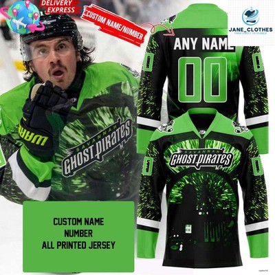Personalized Savannah Ghost Pirates 2025 Hockey Shirt All Printed