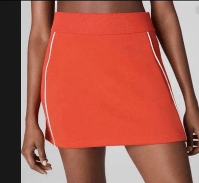SPANX Airpique Air Essentials NWT Skirt Skort Poppy Size XL Tennis Pickle