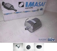 Imasaf ESD Auspuff Endtopf für Fiat 500 + Lancia Ypsilion 1.2 + 1.2 LPG 2007-