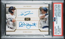 2024 Topps Definitive Collection - Dual Auto Robin Yount, Sal Frelick PSA 10!!!