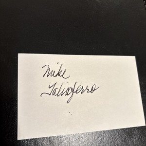 Mike Taliaferro (Illinois ‘64 Rose Bowl Champ QB)’64 NY Jets, Patriots, Bills…