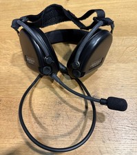 MSA or T.C.I. SORDIN Coms Headset Mic On Right Used Working